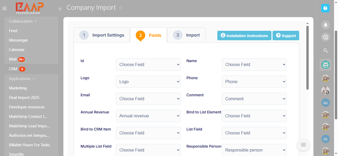 import process