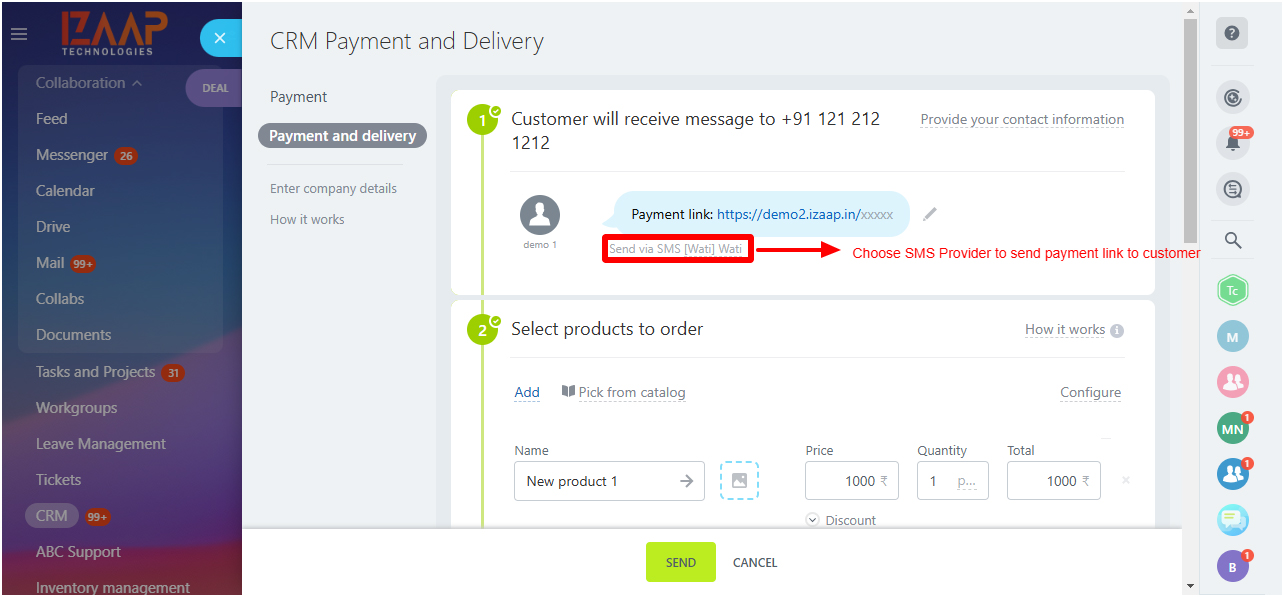 CRM entity
