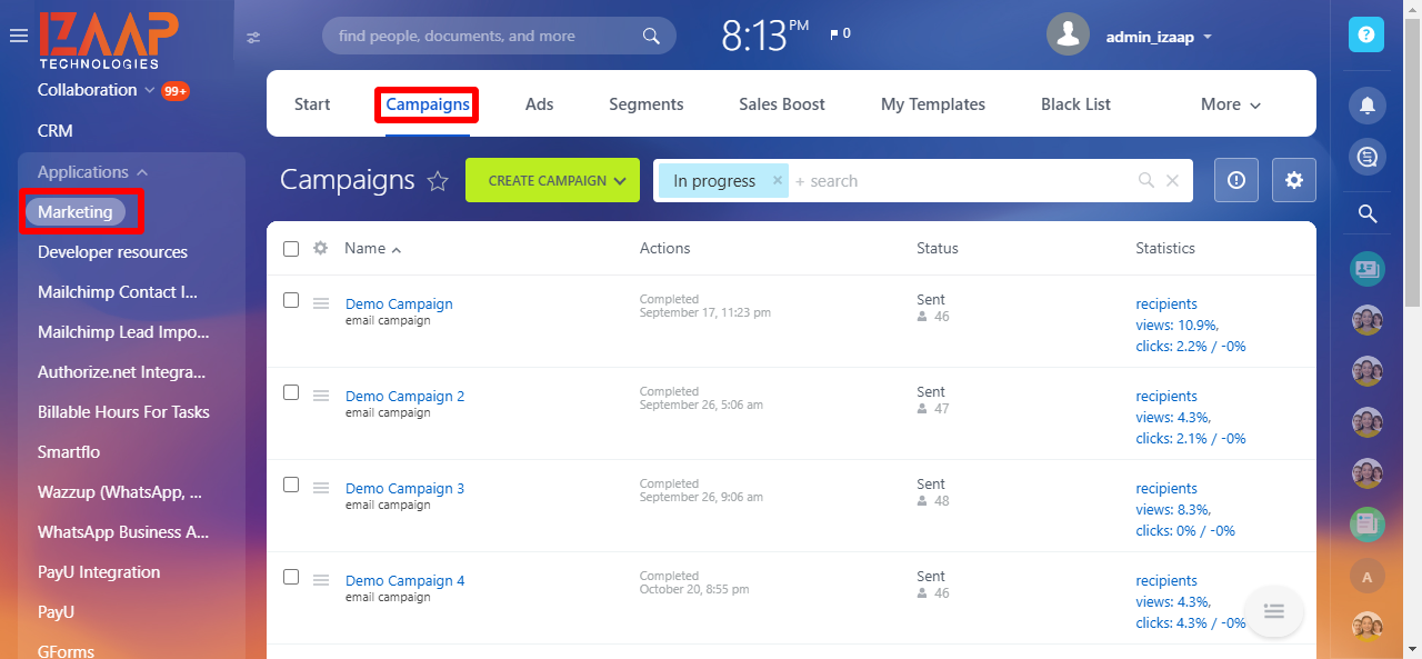 Template Messages via Workflow